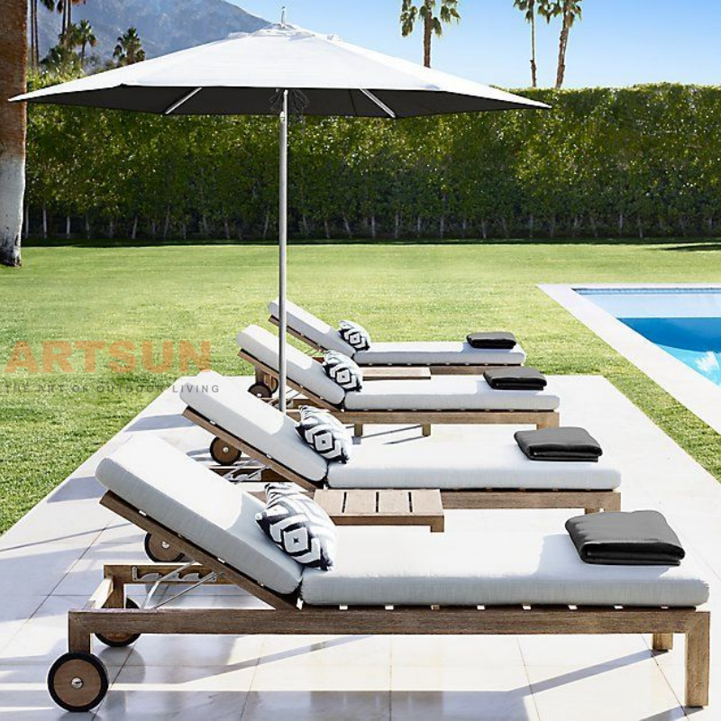 مميز خشب الساج الخشب المتسكع للمنتجع