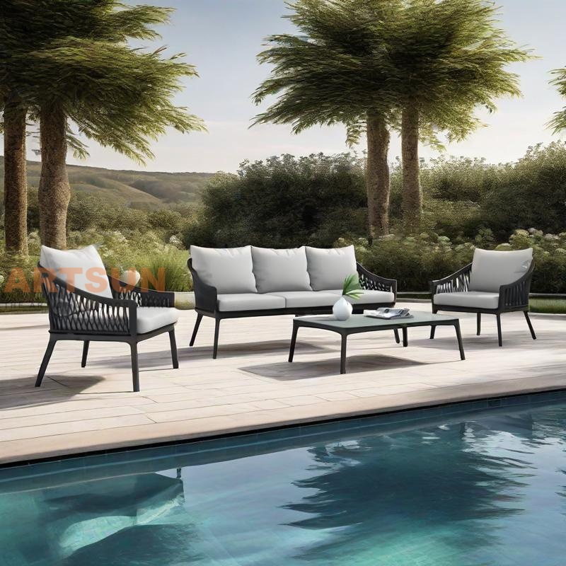 أريكة الترفيه في الهواء الطلق في الهواء الطلق