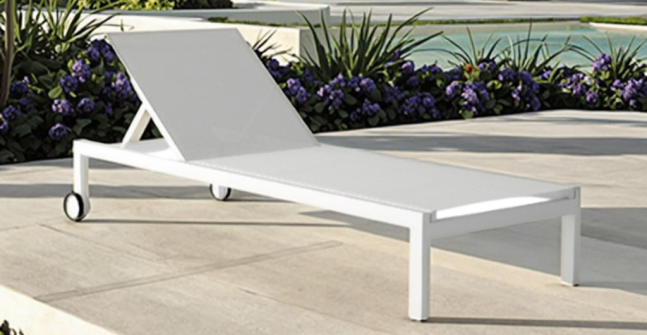 Textilene Sun Lounger
