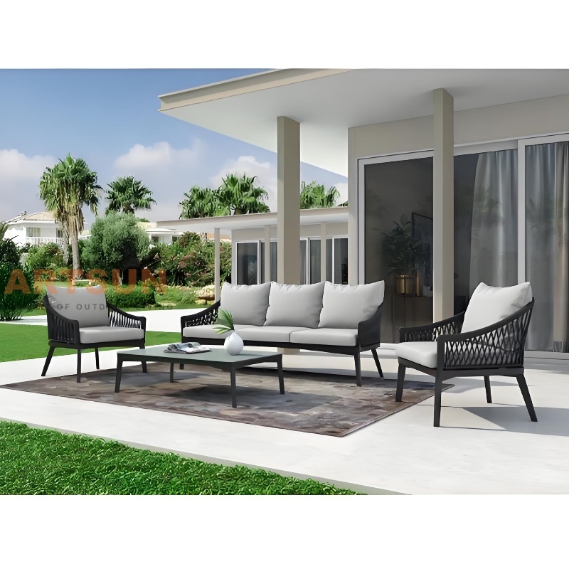 أريكة الترفيه في الهواء الطلق في الهواء الطلق